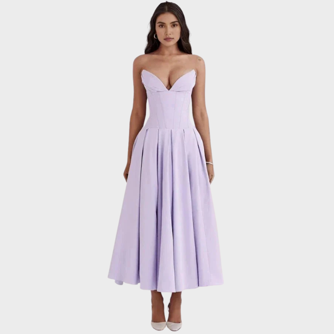 Harper | Eleganta midi kleita sievietēm