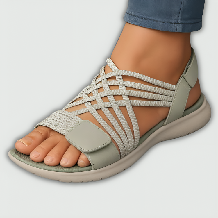 "Sanarita - Vieglas ortopēdiskās sandales" can be rewritten as "Sanarita - Ērtas un vieglas ortopēdiskās sandales".