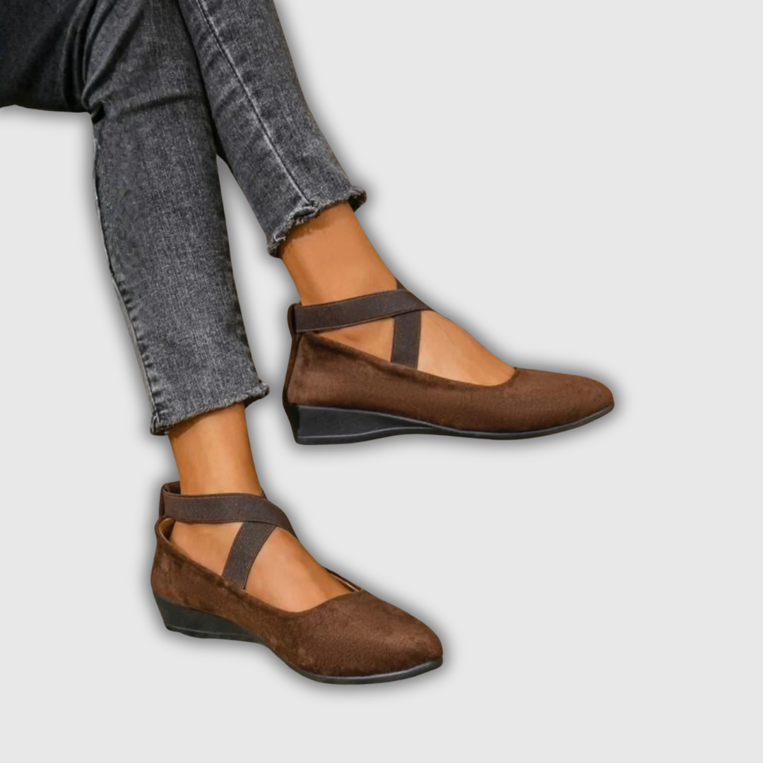 Calerinne | Slēgtās Wedge Balerīnu Kurpes
