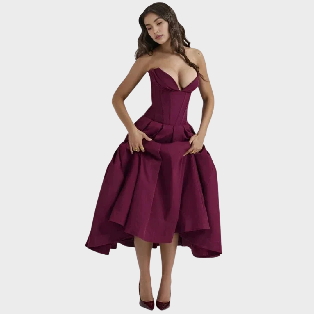Harper | Eleganta midi kleita sievietēm