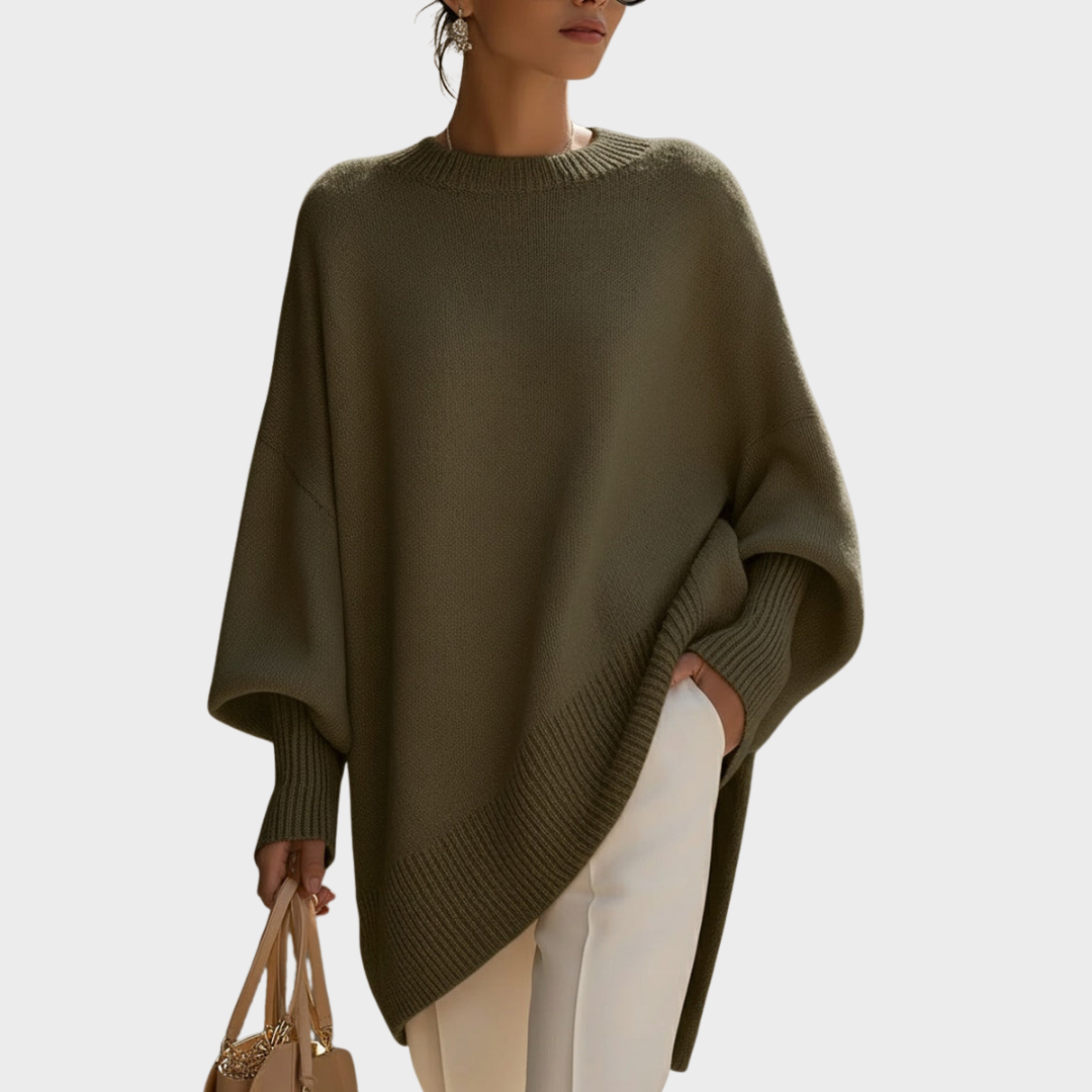Maisie | Oversized Poncho Sweater
