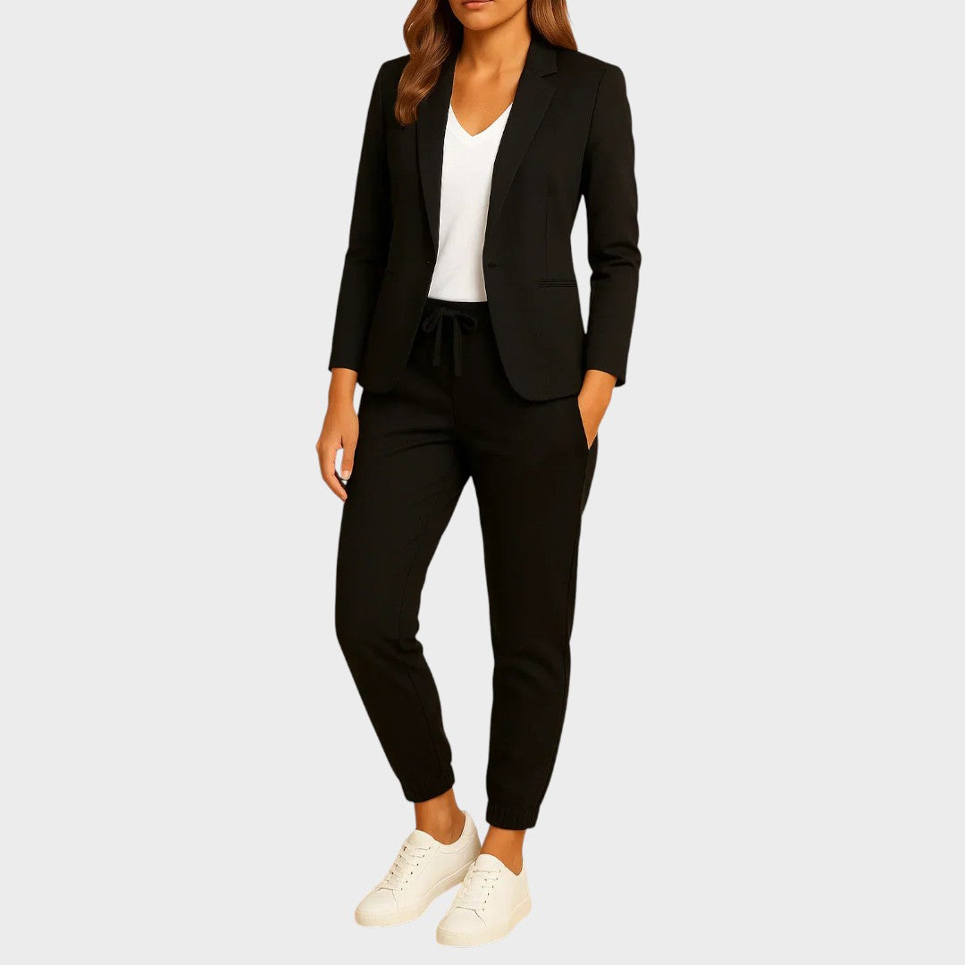 Leonie | Elegants komplekts ar žaketi un biksēm