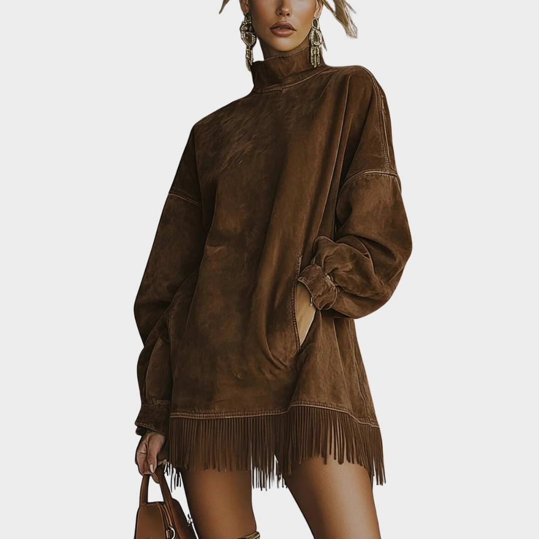 Marisa | Fringed Dress
