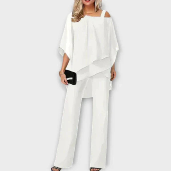 Celeste | Elegant Chiffon Jumpsuit
