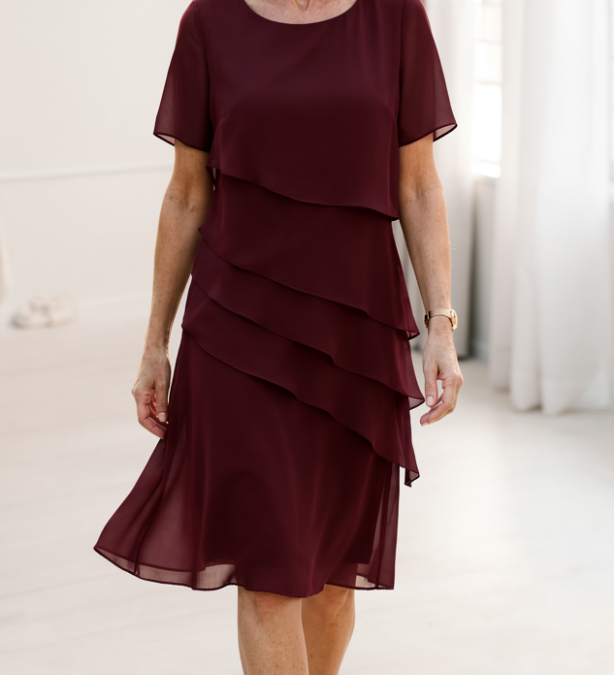 Linda | Elegantiška Komforto Rūtu Suknelė