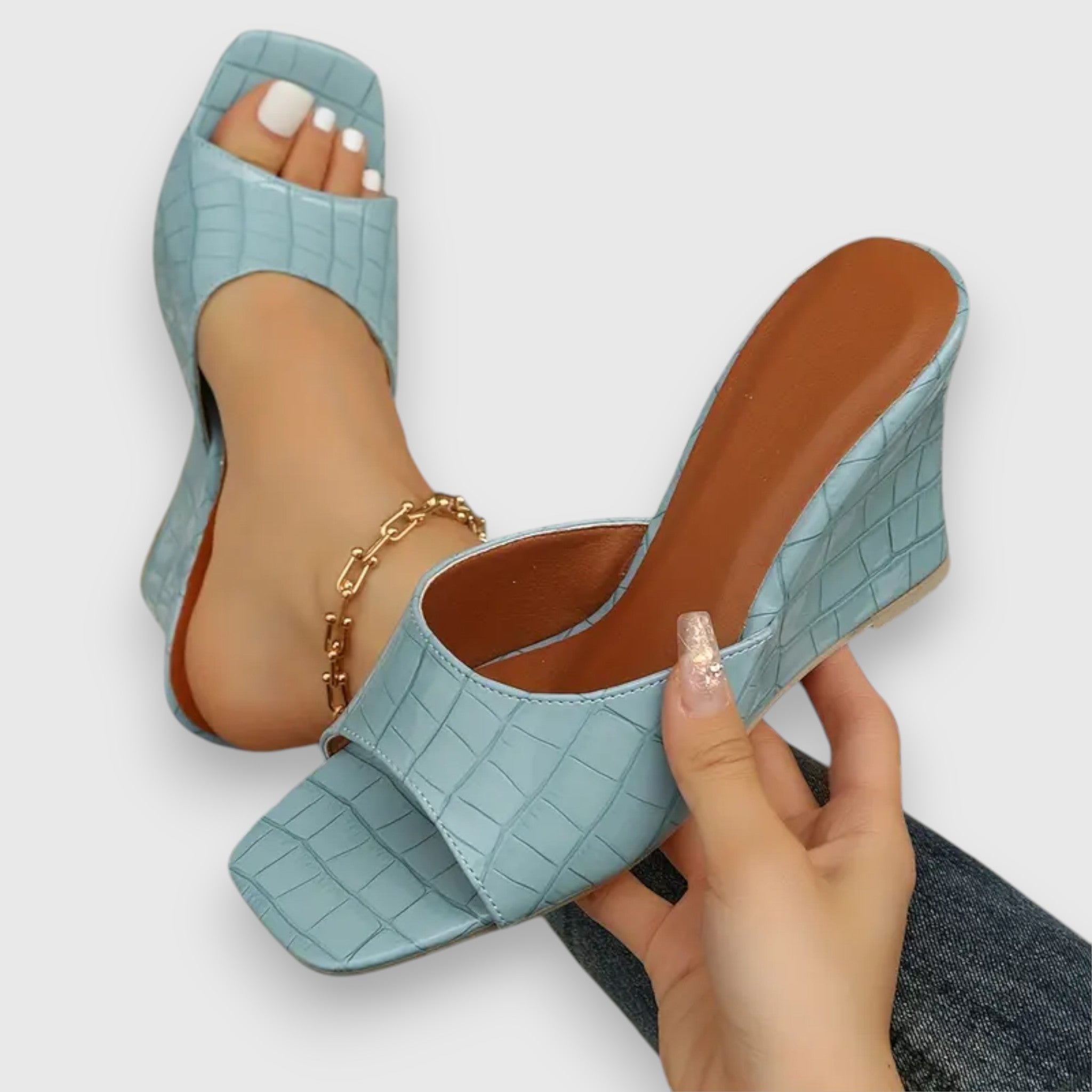 Jasmin – Stylish Wedge Sandals
