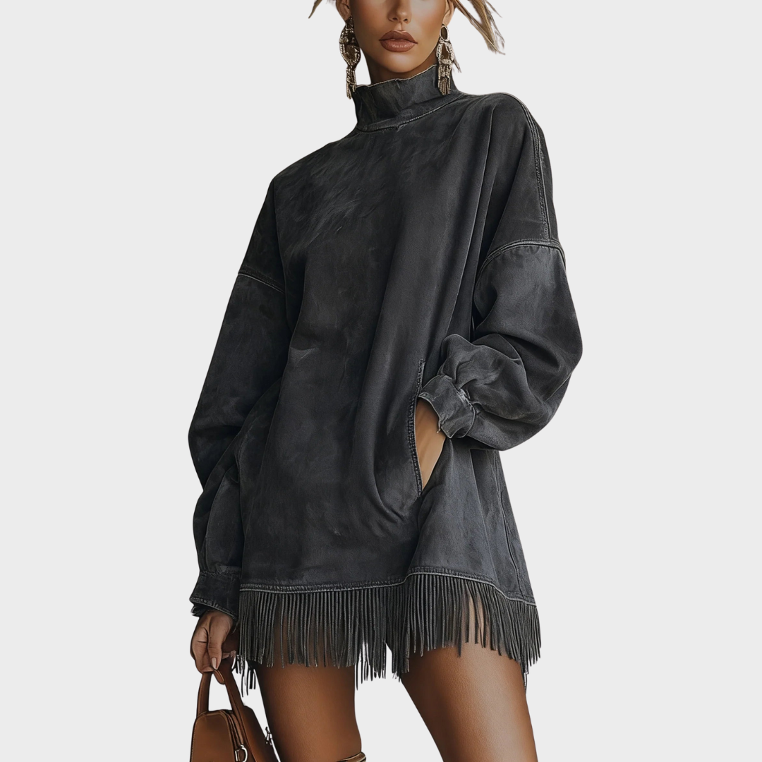 Marisa | Fringed Dress