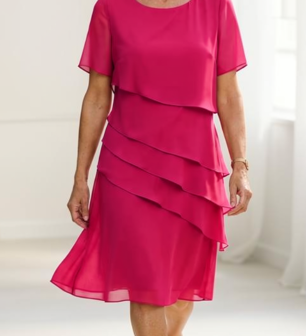 Linda | Elegantiška Komforto Rūtu Suknelė
