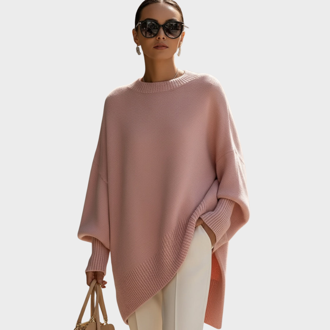 Maisie | Oversized Poncho Sweater