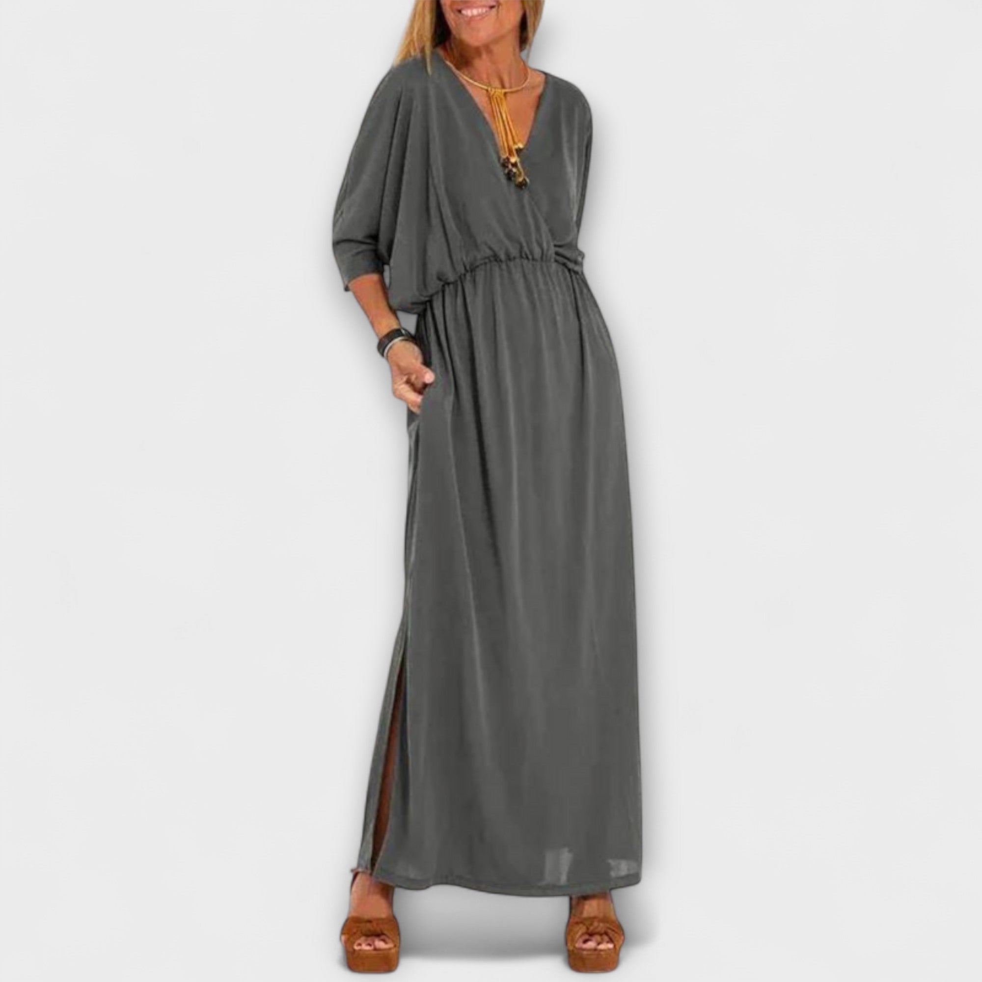 Lani - Retro Maxi Dress
