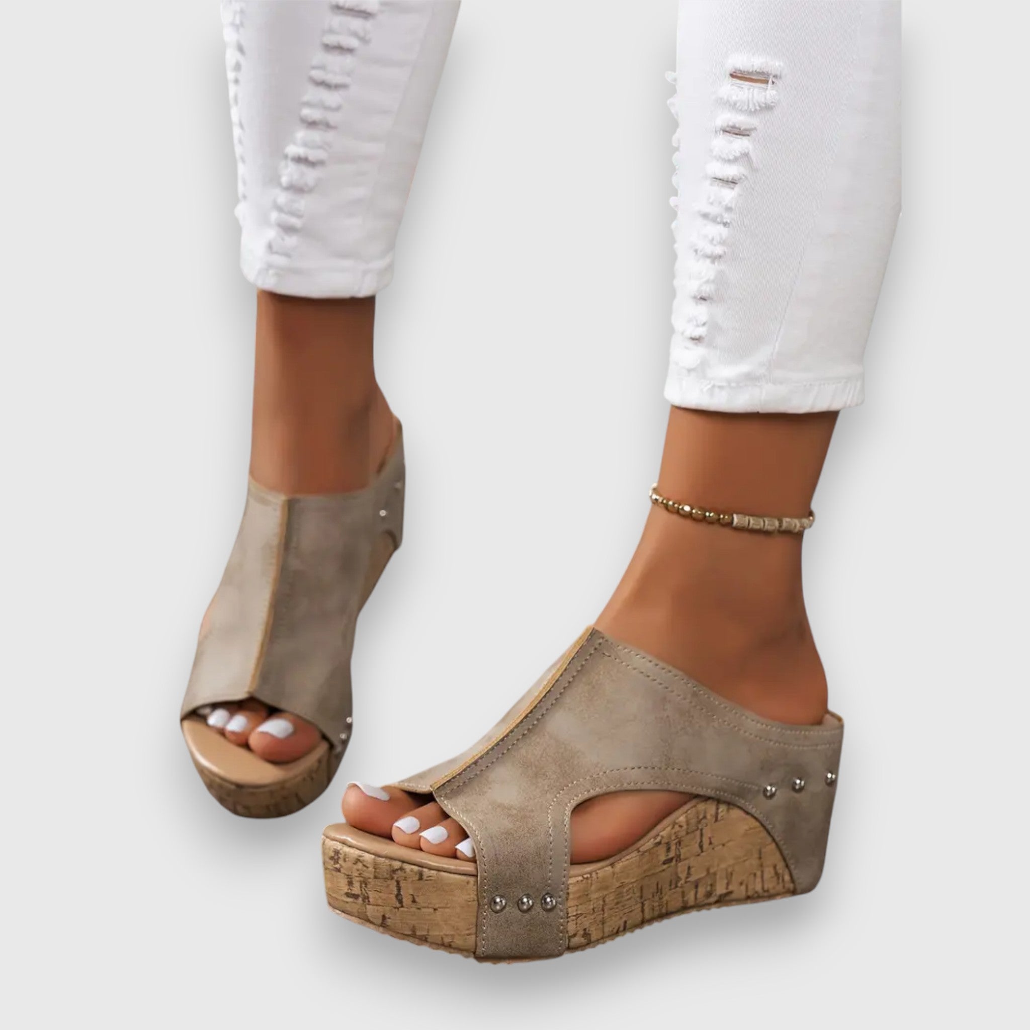 Vicky – Stylish Wedge Sandals