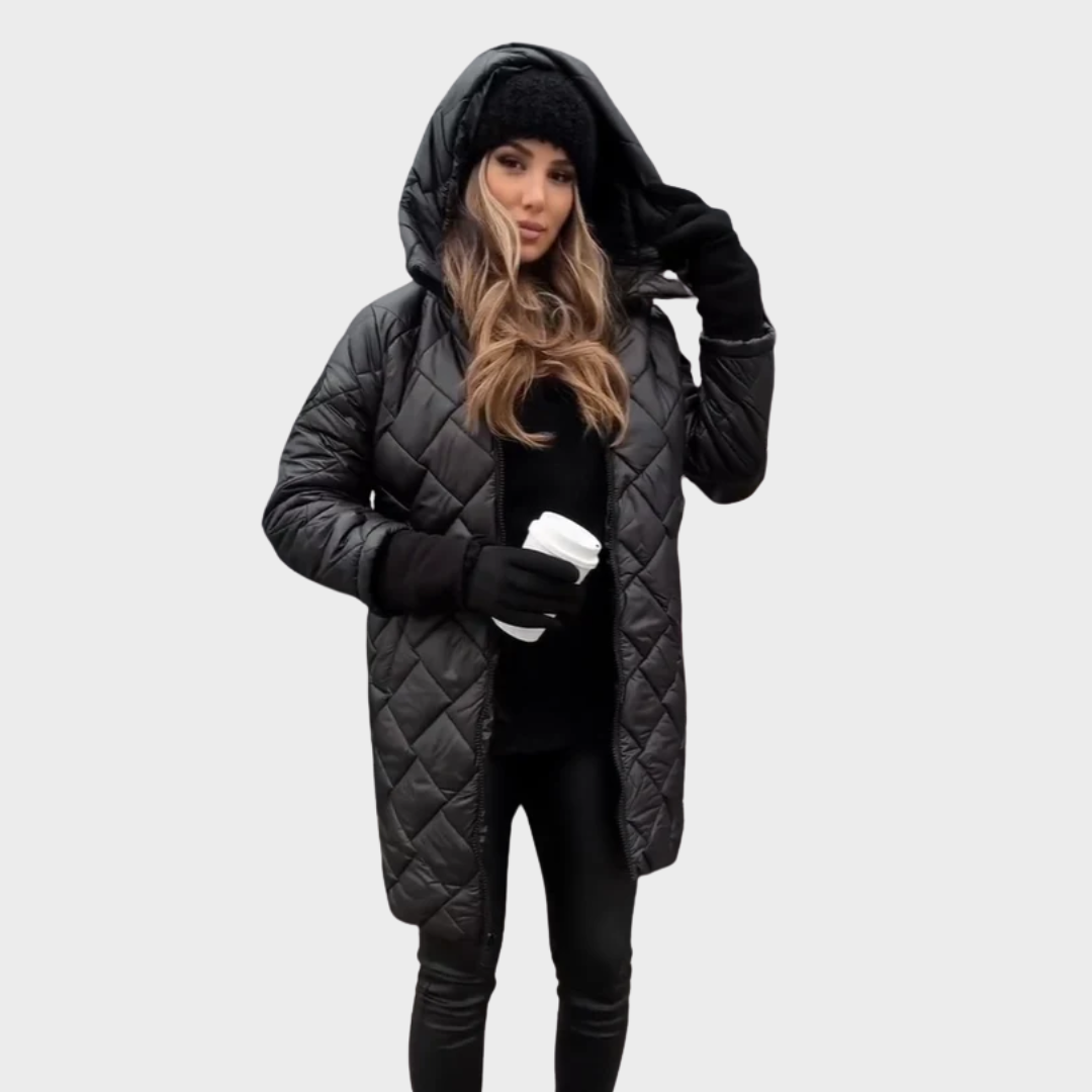 Bella | Silta un pūkaina jaka ziemas komfortam