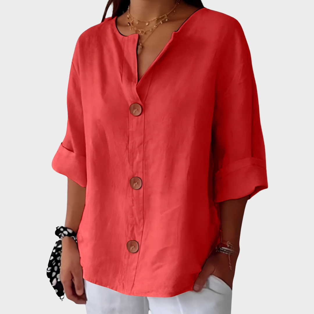 Idun - Everyday Linen Blouse