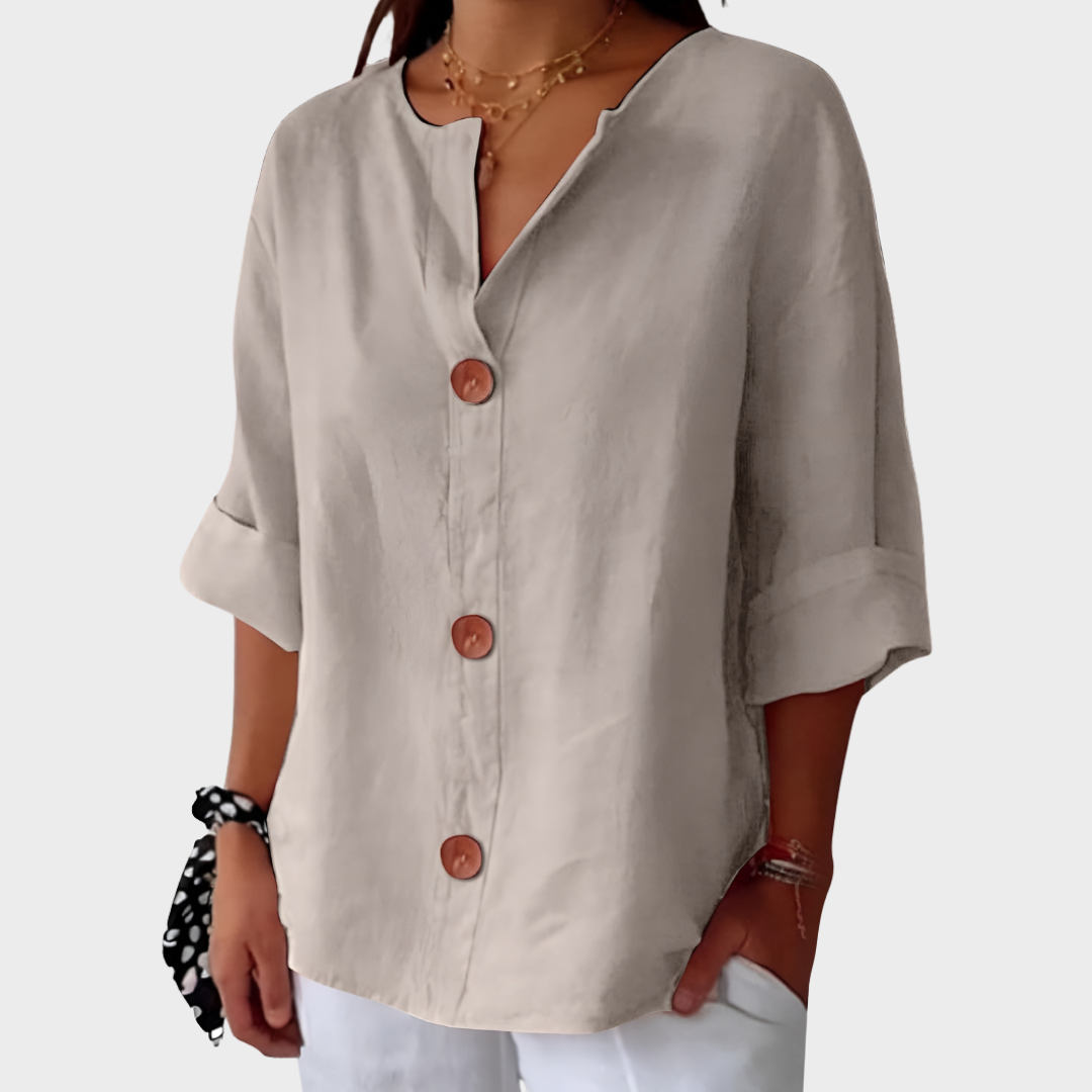 Idun - Everyday Linen Blouse