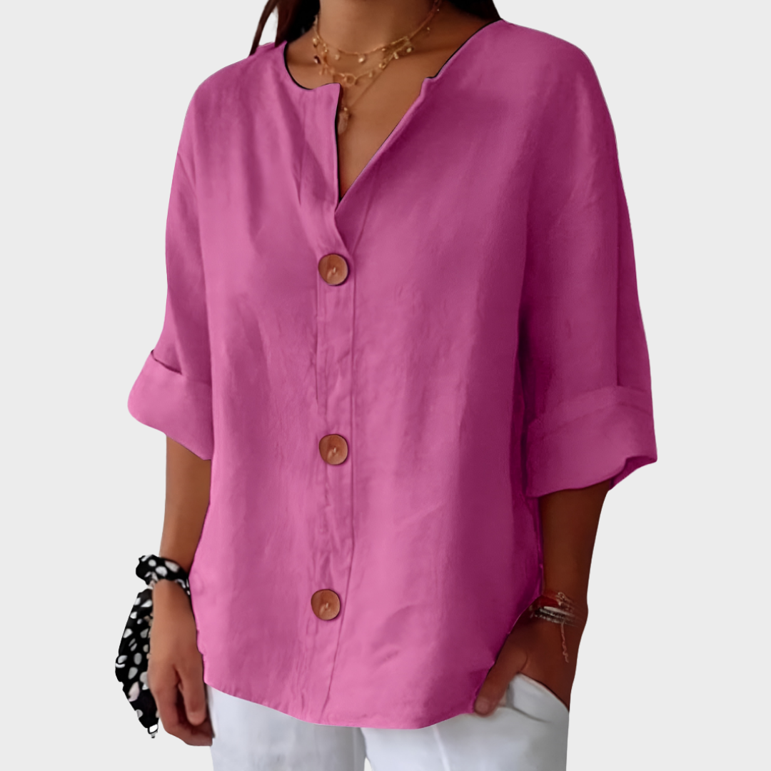 Idun - Everyday Linen Blouse