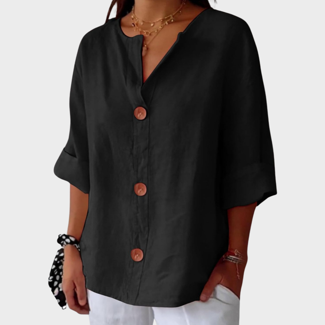 Idun - Everyday Linen Blouse