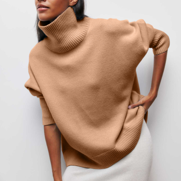 Katrielle - Cozy Roll Neck Sweater