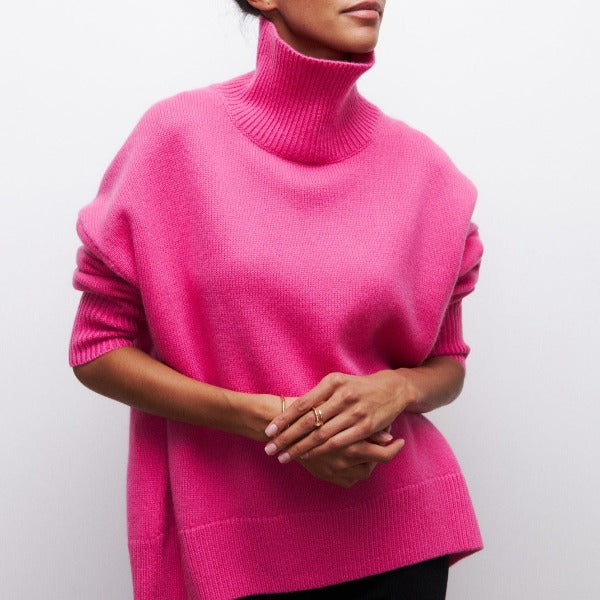 Katrielle - Cozy Roll Neck Sweater