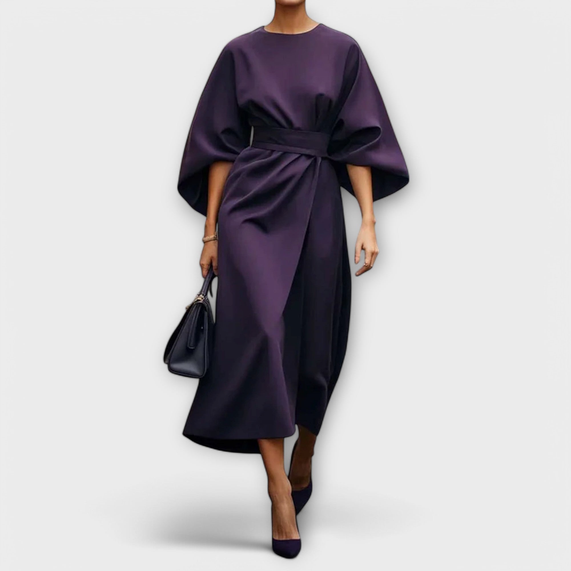 Sonia - Eleganta kleita ar piedurknēm