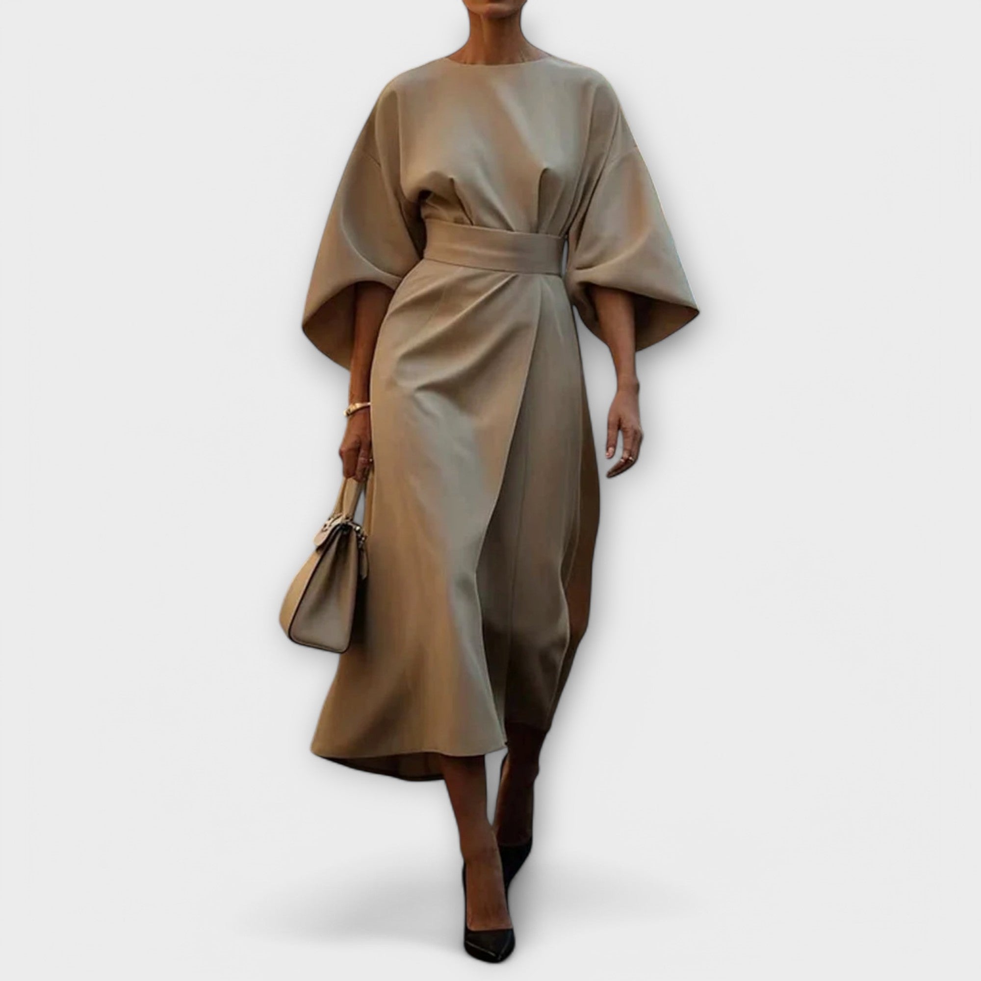 Sonia - Eleganta kleita ar piedurknēm