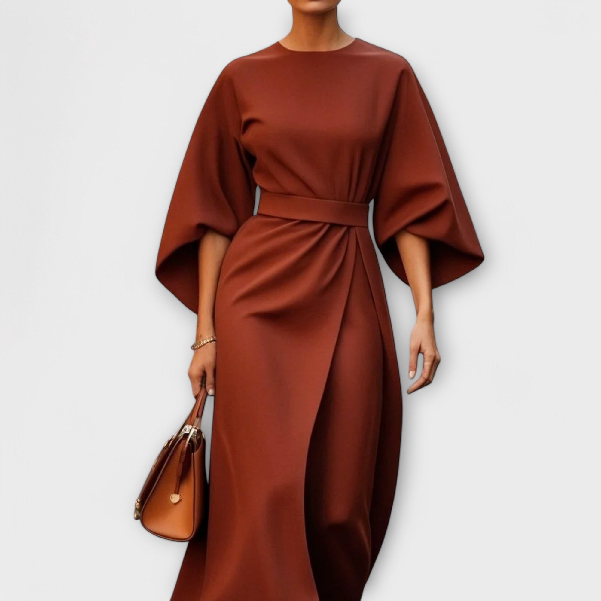 Sonia - Eleganta kleita ar piedurknēm