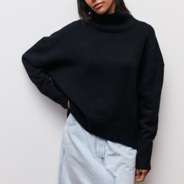 Katrielle - Cozy Roll Neck Sweater