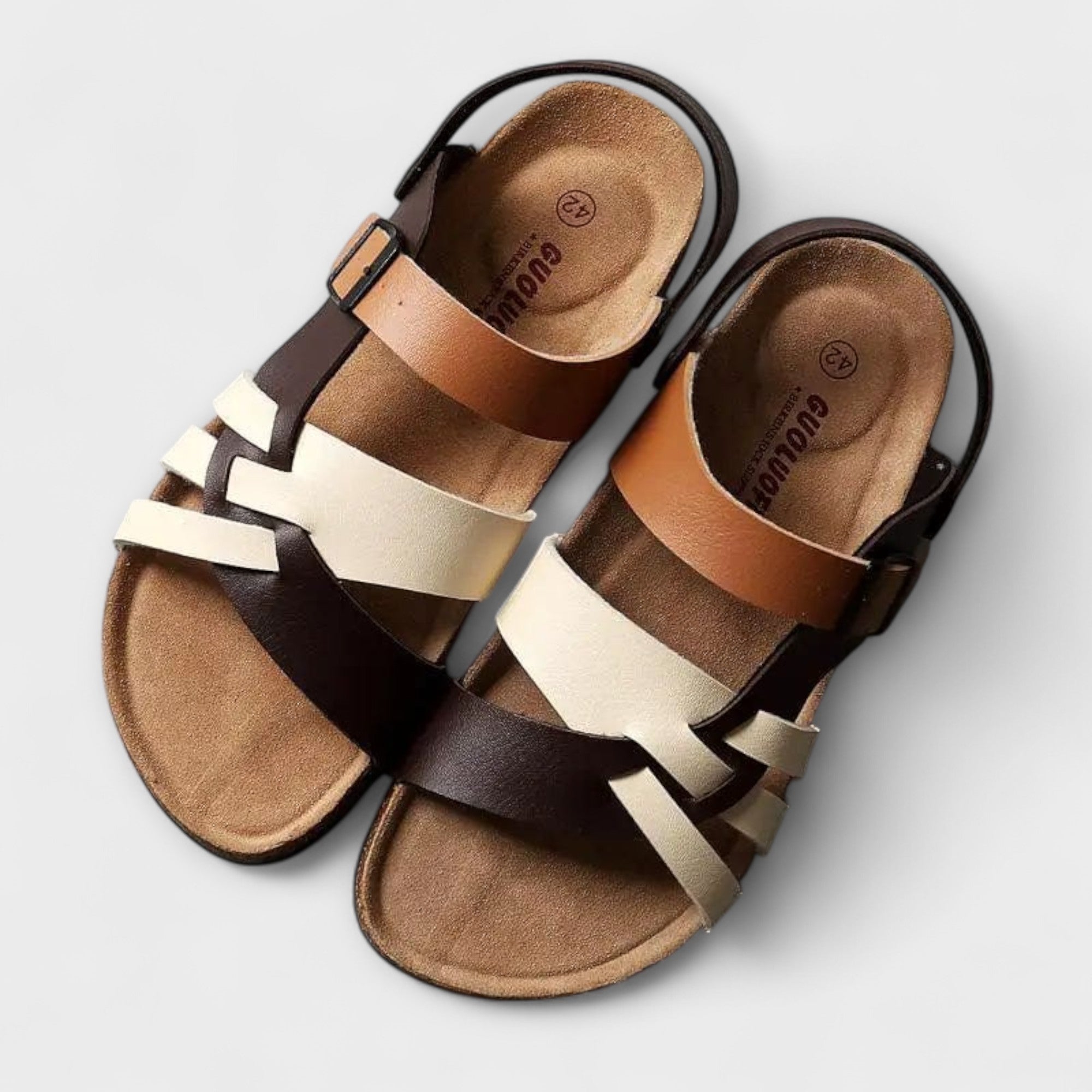 Kristīna – Ādas Sandales" can be rewritten as "Kristīna – Leather Sandals.