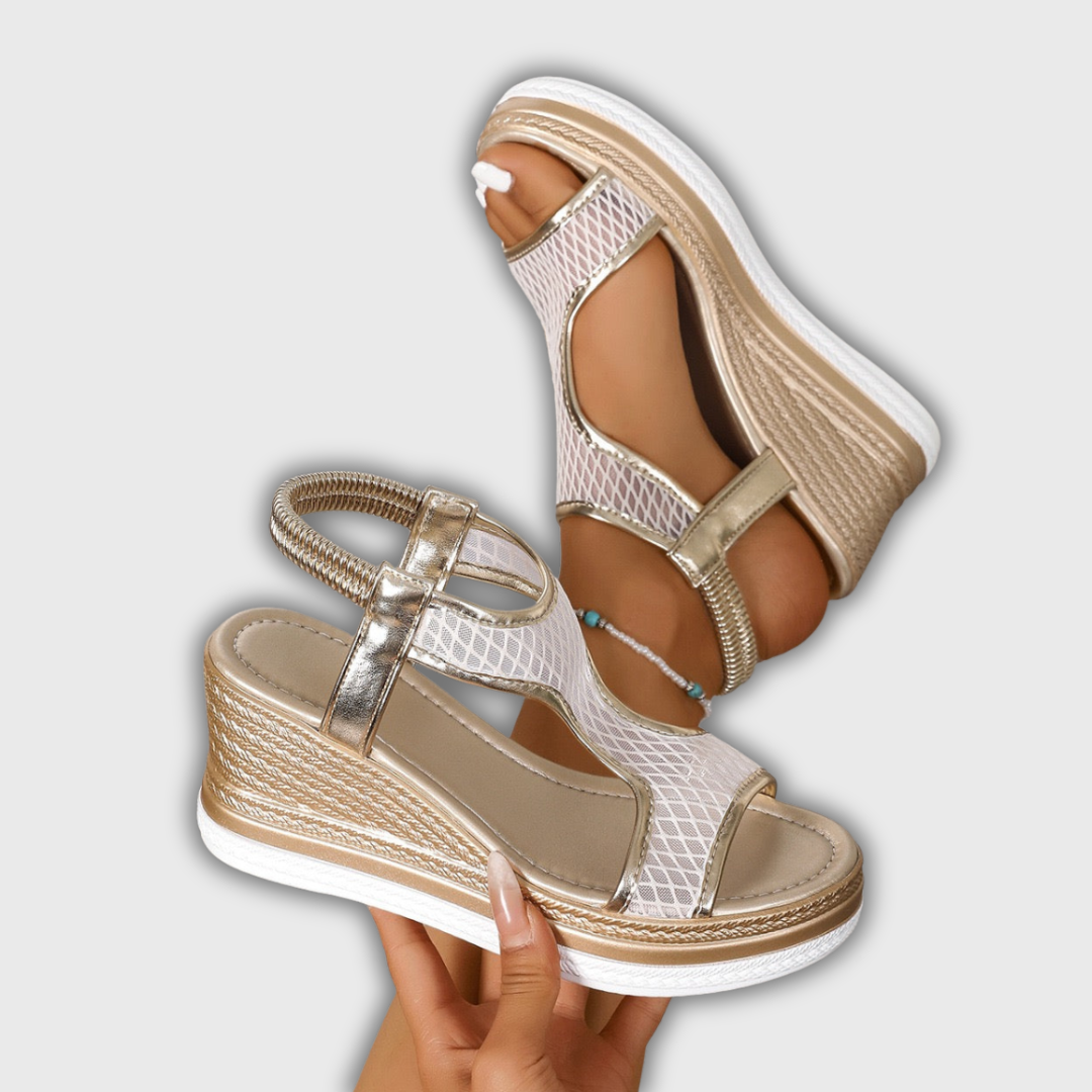 Isabella – Zelta Vilnis Sandals