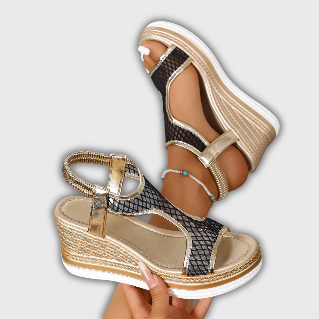 Isabella – Zelta Vilnis Sandals