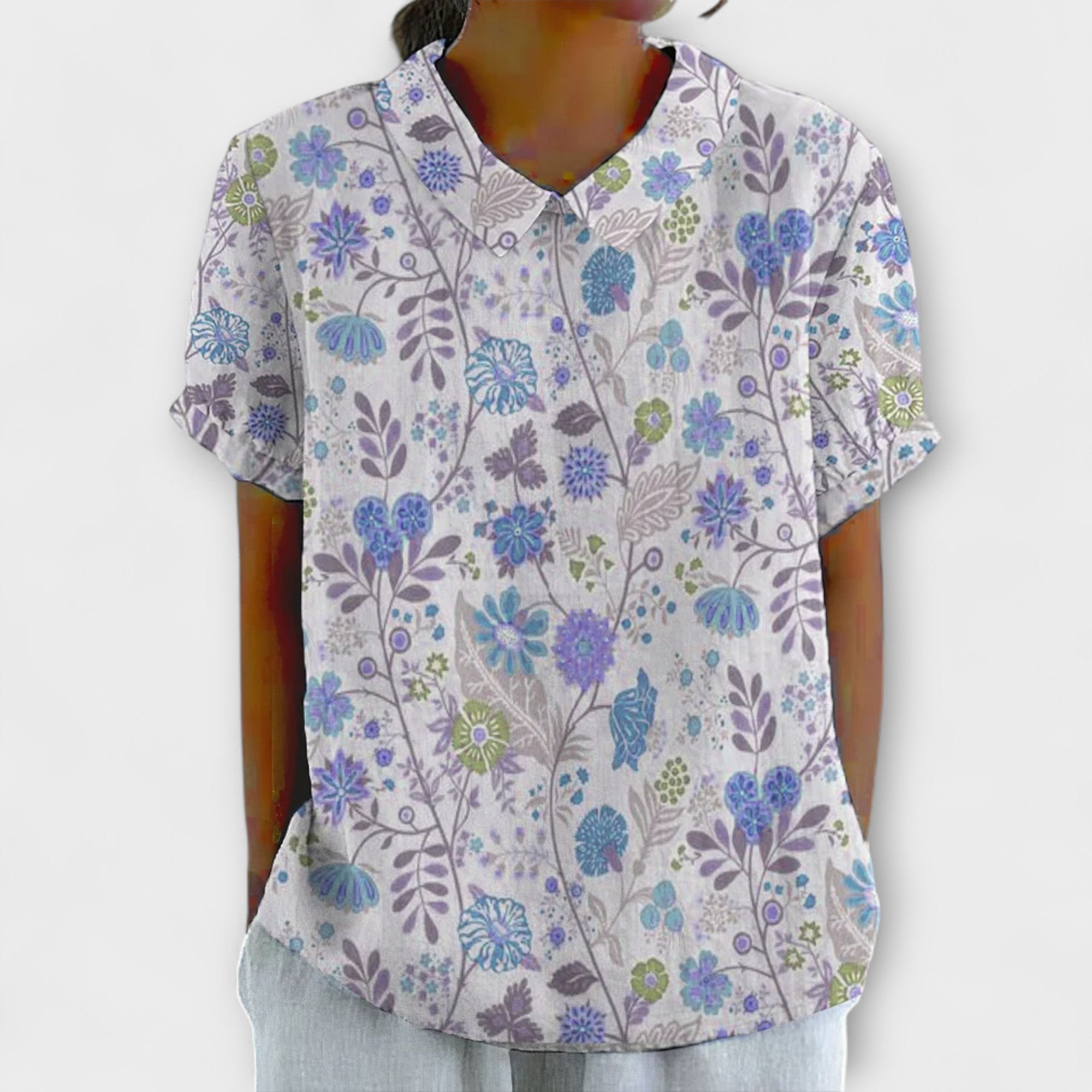 Chrissi – Flower Print Shirt