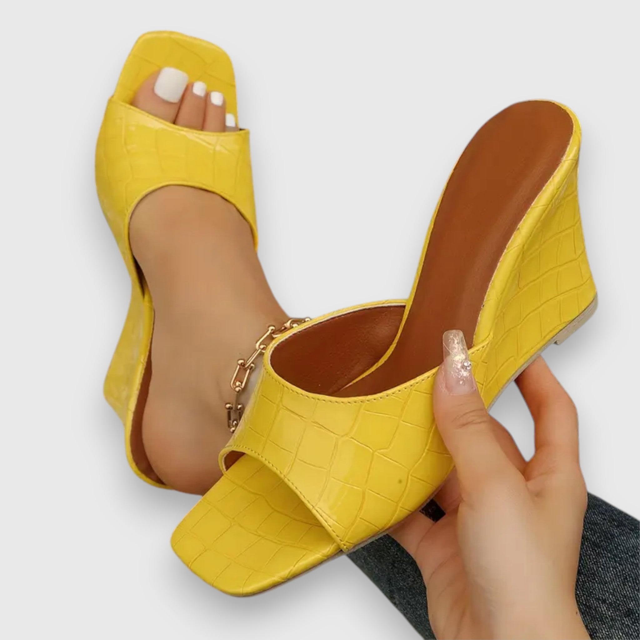Jasmin – Stylish Wedge Sandals
