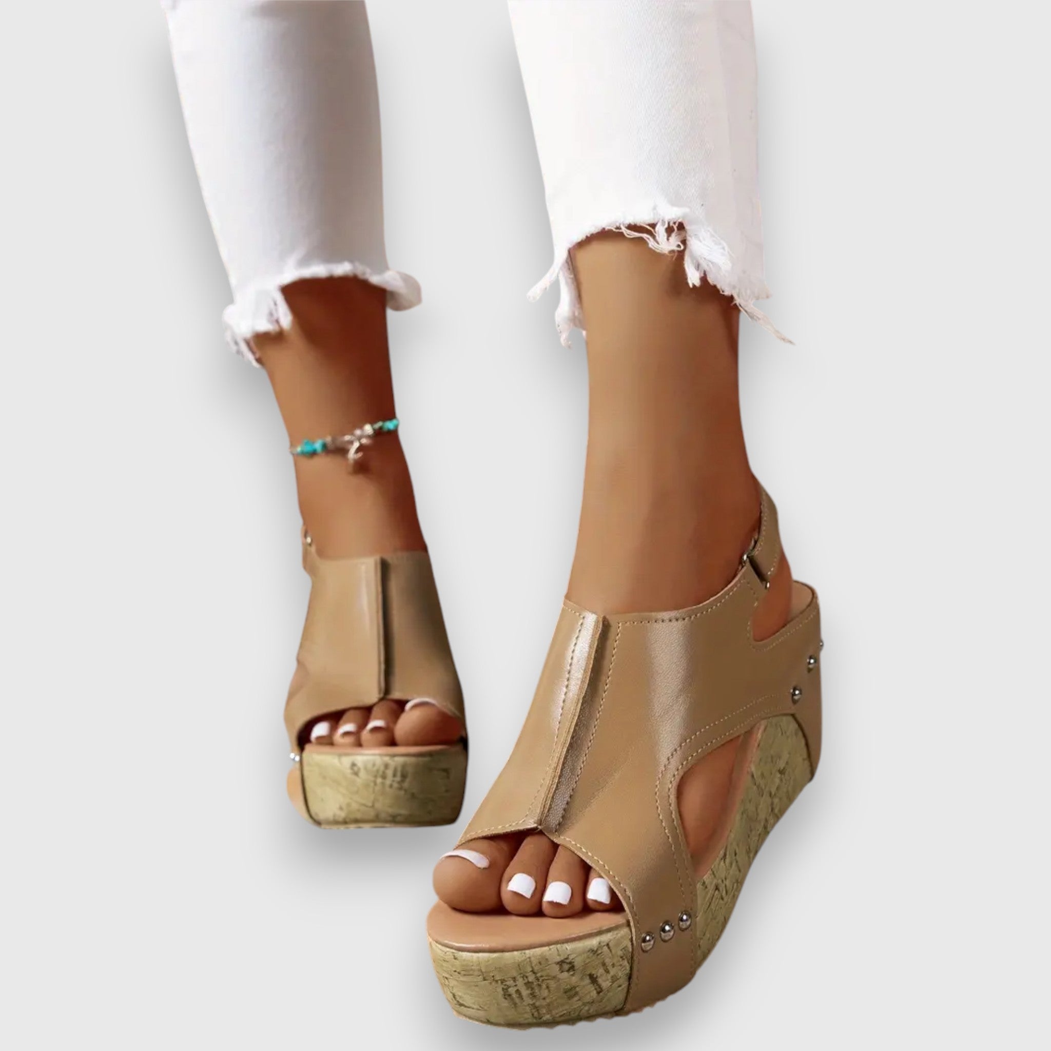 Mia – Sandales à plateforme vintage