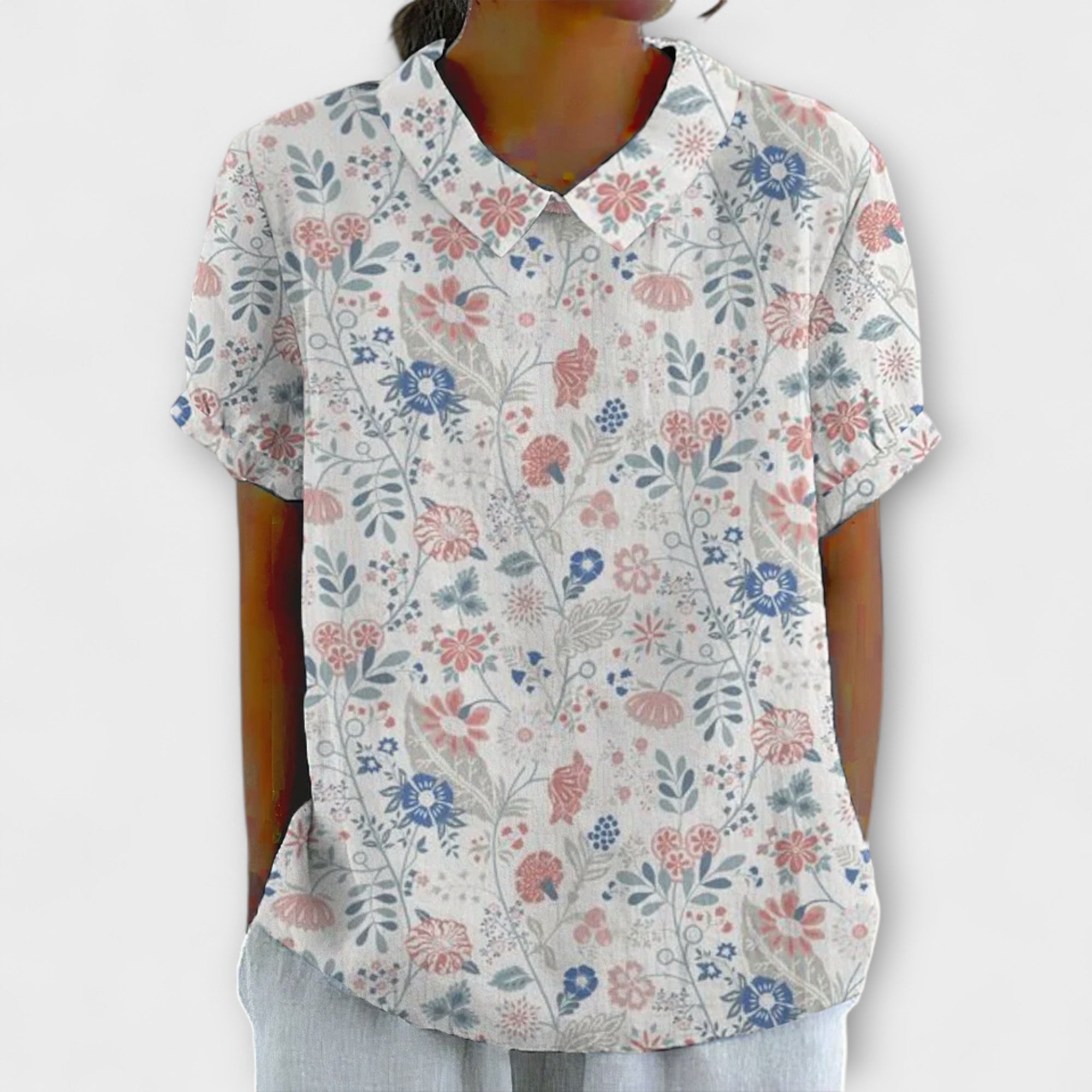 Chrissi – Flower Print Shirt