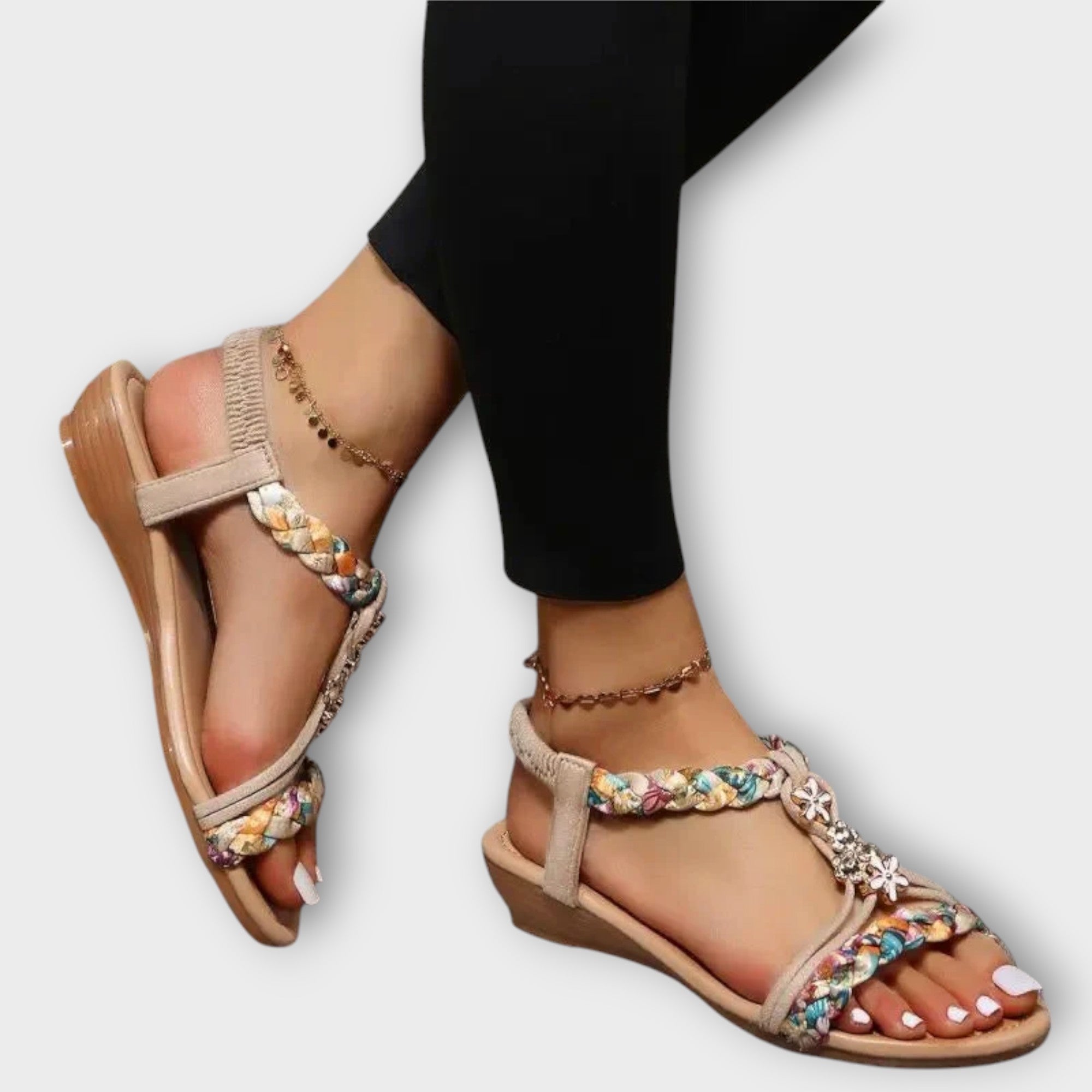Bequemi Boho Stila Sieviešu Sandales