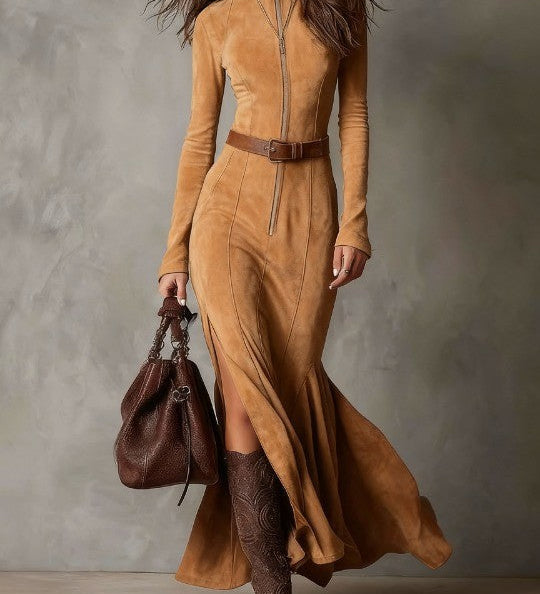 Retro Jostas Maxi Dress