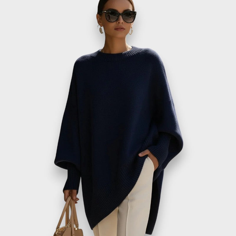 Maisie | Oversized Poncho Sweater
