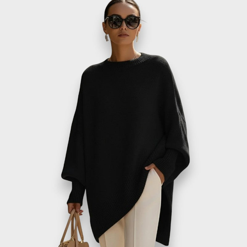 Maisie | Oversized Poncho Sweater