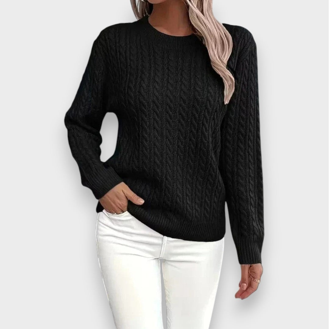 Aurelia | Luksusa Adīts Džemperis" can be rewritten as "Aurelia | Premium Knitted Sweater.