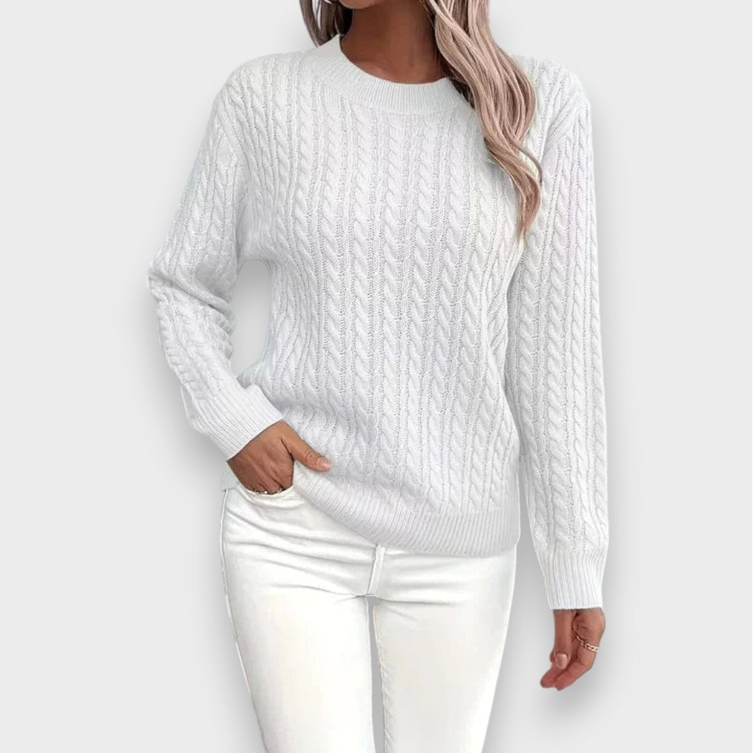 Aurelia | Luksusa Adīts Džemperis" can be rewritten as "Aurelia | Premium Knitted Sweater.