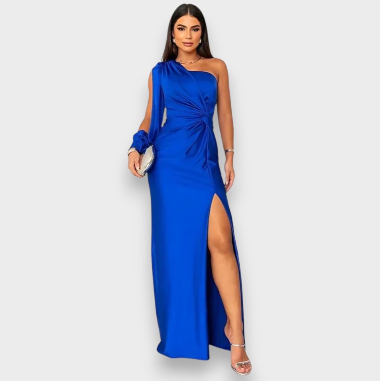 Zarra | Eleganta vienpiedurknes maxi kleita