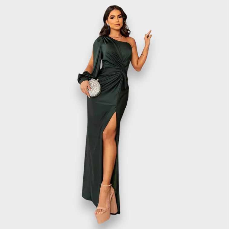 Zarra | Eleganta vienpiedurknes maxi kleita