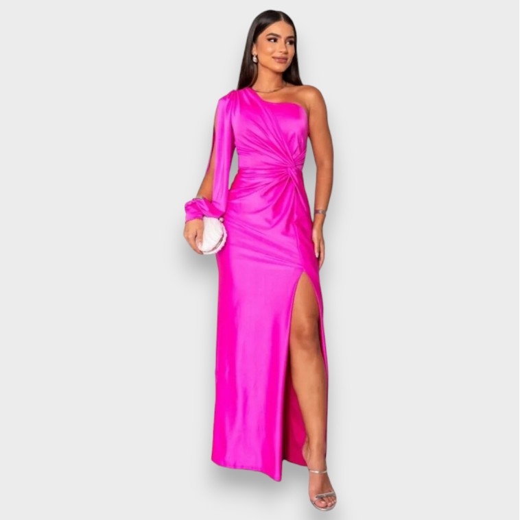 Zarra | Eleganta vienpiedurknes maxi kleita