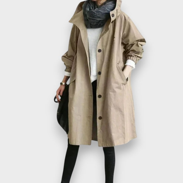 Ketrīna | Trench Coat vienkāršai stilīgai elegancijai